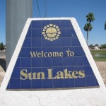 Sun Lakes, AZ City Sign