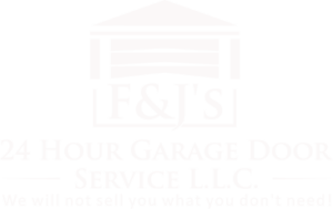 FnJs 24 Hour Garage Door Service - white
